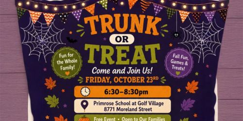 Trunk or Treat Fall Festival