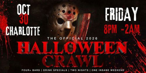 Charlotte Halloween Bar Crawl \u2014 Halloween Friday, Fri, Oct 30