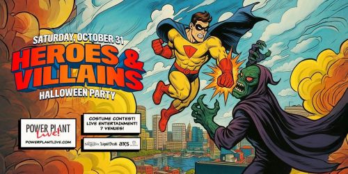 Heroes vs Villains Halloween Party