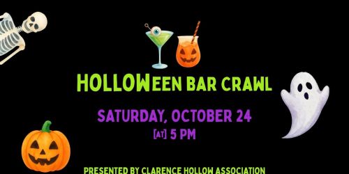 HOLLOWeen Bar Crawl in Clarence Hollow 