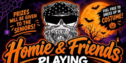 Halloween Bingo with the Seniors