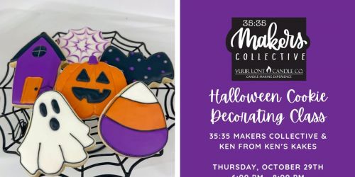 Halloween Cookie Decorating Class with Ken's Kakes