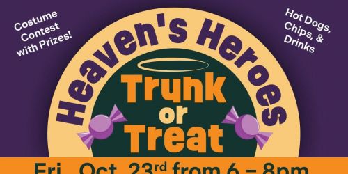 Heaven's Heroes Trunk or Treat!