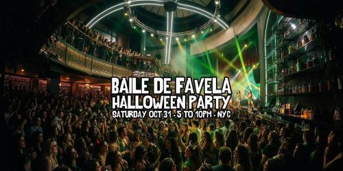 Baile De Favela Brazilian Baile Funk Halloween Party