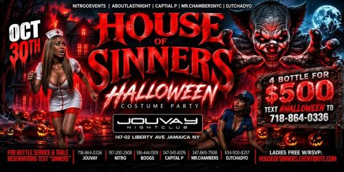 HOUSE OF SINNERS @ Jouvay Nightclub in #Queens
