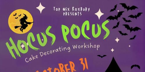 Halloween Cake Decorating Class - ages 6+
