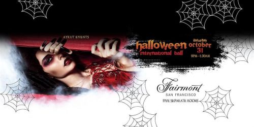 Fairmont Hotel San Francisco MEGA HALLOWEEN Party