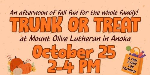 Trunk or Treat at Mount Olive, Anoka