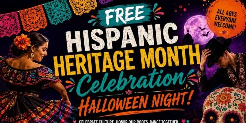     FREE Hispanic Heritage Halloween Fiesta