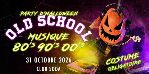 Party d'Halloween OLD SCHOOL -SPASM 2026