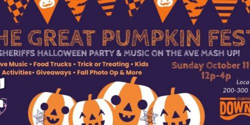 Great Pumpkin Fest: Music on the Ave meets Sheriff\u2019s Halloween Party