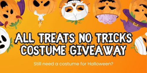 All Treats No Tricks Costume Giveaway