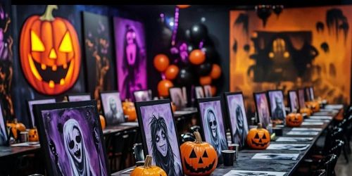 Halloween Paint and sip night
