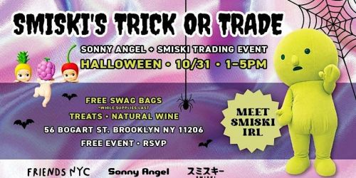 Sonny Angel + Smiski Halloween Trade Day + Meet Smiski IRL!