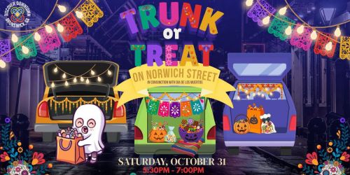 \ud83c\udf83 Trunk or Treat on Norwich Street!