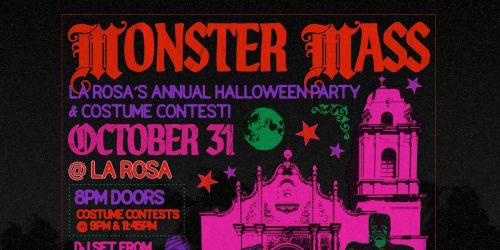 MONSTER MASS HALLOWEEN PARTY