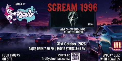  \ud83c\udf83 Scream 1996 - Halloween Drive-In Movie Night \ud83d\ude97\ud83d\udc7b 