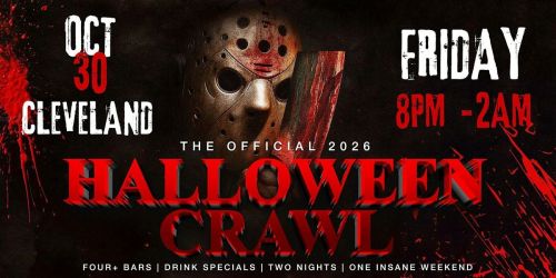 Cleveland Halloween Bar Crawl \u2014 Halloween Friday, Fri, Oct 30