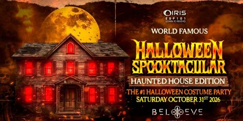 Iris Presents: Halloween Spooktacular @ Believe Music Hall | Sat, Oct 31st!