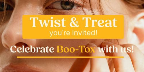 TWIST & TREAT: Join us for an in-center event!