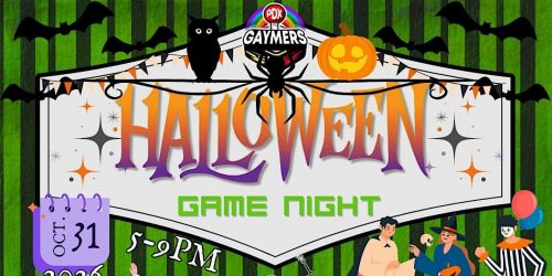Halloween Game Night, Sponsored by Place to B