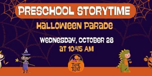 Preschool Storytime Halloween Parade