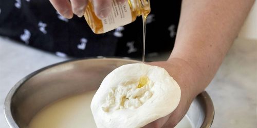 Infused Burrata Making: Halloween Flavors!