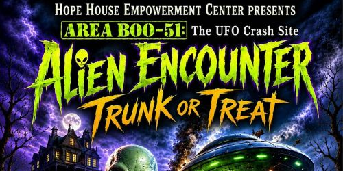 Halloween Trunk or Treat Alien Encounter