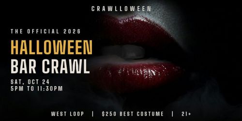 Chicago Halloween Bar Crawl - West Loop - Sat, Oct 24
