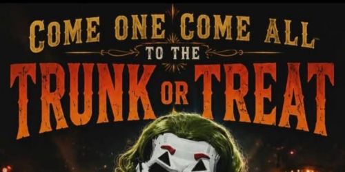 TRUNK OR TREAT OCT 31st 4-6pm
