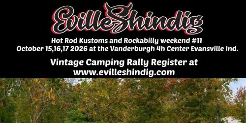 Eville Shindig Vintage Camping Rally 2026