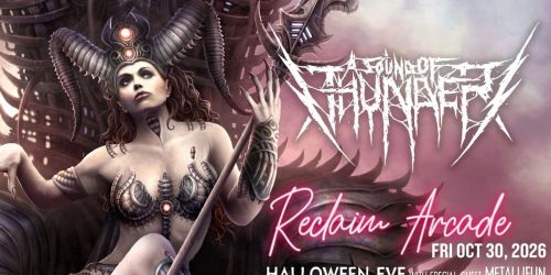 Halloween Eve: A SOUND OF THUNDER with special guest METALLIFUN