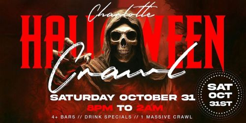 Charlotte Halloween Bar Crawl \u2014 Halloween Saturday on Sat, Oct 31st