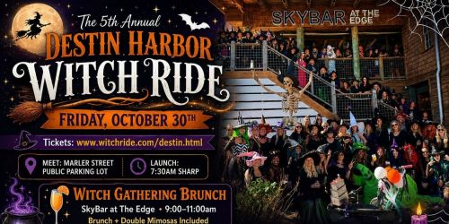 5th annual Destin Witch Ride & Gathering Brunch 