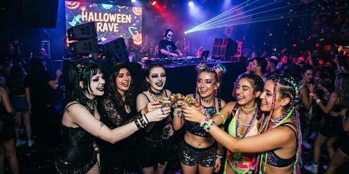 Vegas Halloween Rave 2026 October 30th Costume Contest Bar DJs  Club House