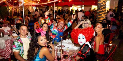 Lincoln Road Becomes a Costume Catwalk for Its Annual Halloween Block Party 