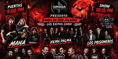 Halloween Rock en Espa\u00f1ol | Banda en Vivo Tocando Todos los \u00c9xitos