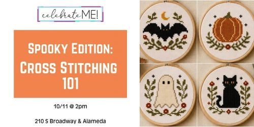 Cross Stitching 101: Spooky Edition