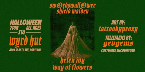 SW0RDSWALL0WER, HELEN JOY, WAY OF FLOWERS AT WYRD HUT