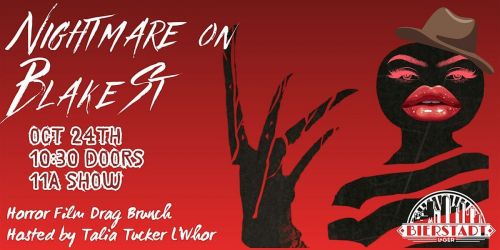 Nightmare on Blake St Drag Show & Brunch, Hosted by Talia Tucker L'Whor