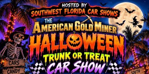 THE AMERICAN GOLD MINER HALLOWEEN TRUNK OR TREAT CAR SHOW