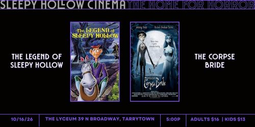 Disney's Legend of Sleepy Hollow (1949) & The Corpse Bride (2005)  \u00b7  PG