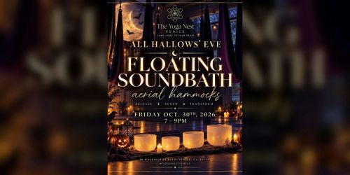 All Hallows' Eve Floating Soundbath