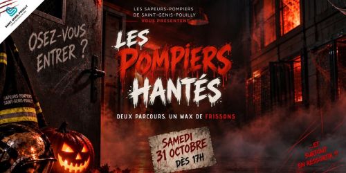 Les Pompiers Hant\u00e9s - Parcours de l'horreur ! 