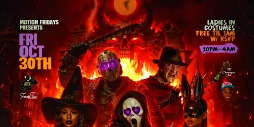 Motion Massacre Halloween Party at LEVEL Astoria \u2013 Oct 30