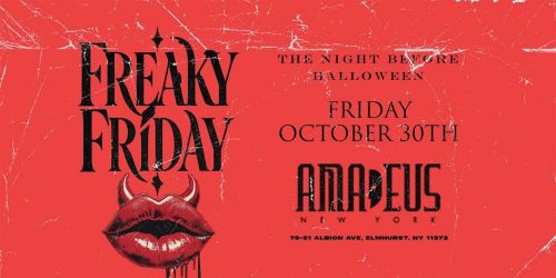 Friday, October 30th, 2026 \u2014 The Night Before Halloween at Amadeus