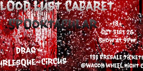 Blood lust Cabaret