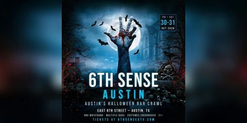 6th Sense Halloween Bar Crawl 2026