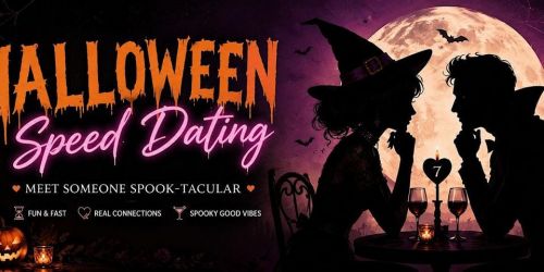 Halloween Speed Dating Ages 20s\/30s (FREE HALLOWEEN AFTERPARTY)