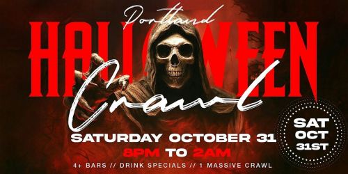 Portland Halloween Bar Crawl \u2014 Halloween Saturday on Sat, Oct 31st